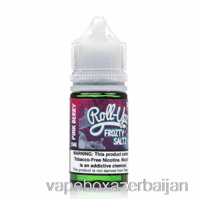 Vape Azerbaijan Pink Berry ICE - Juice Roll-Upz SALT - 30mL 50mg